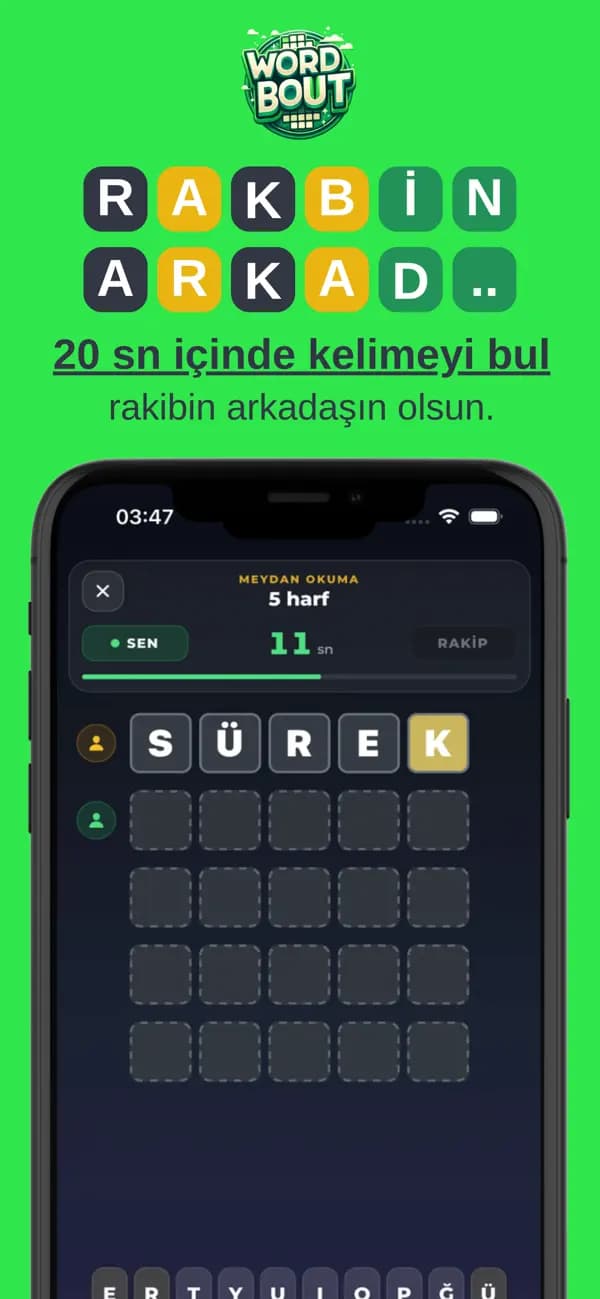 Wordbout online word battle